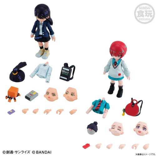 ﾘﾝｸﾄﾗﾍﾞﾗｰｽﾞ『Gundam GQuuuuuuX』ノ世界 ﾏﾁｭ＆ﾆｬｱﾝｾｯﾄ