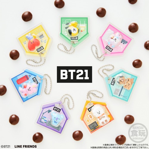 BT21 パッケージチャーム＆チョコボーロ