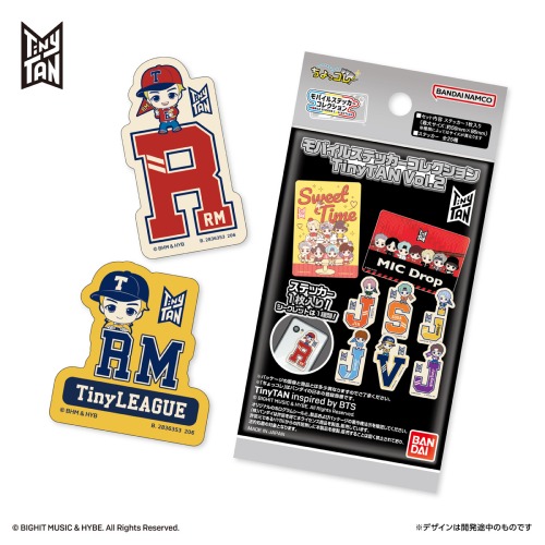 モバイルステッカーコレクション　TinyTAN Vol.2