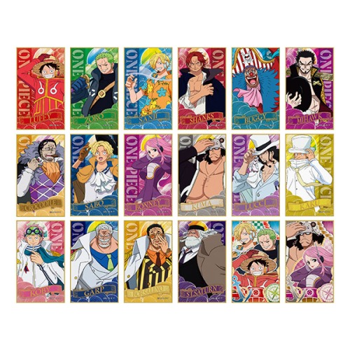 ワンピース華絵札色紙コレクション　エッグヘッド編